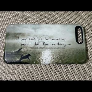 iPhone 7plus/8plus cell phone case w/liner